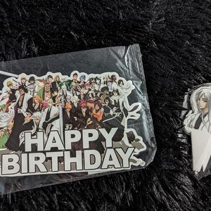 Bleach Anime birthday decorations